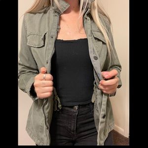 Green jacket